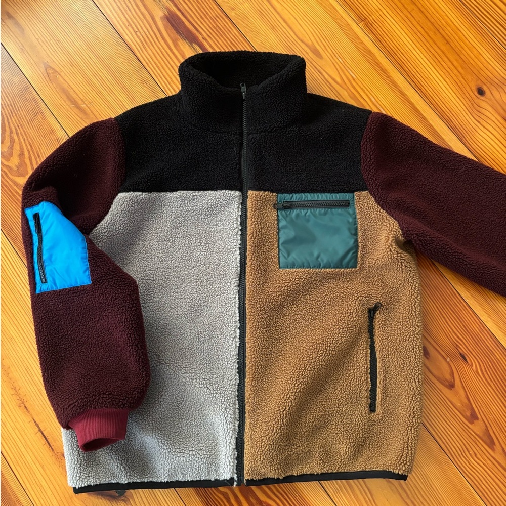 Colorblock Fleece Jacket